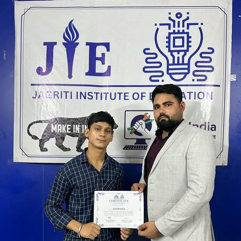 Manish – 1st position in HTML