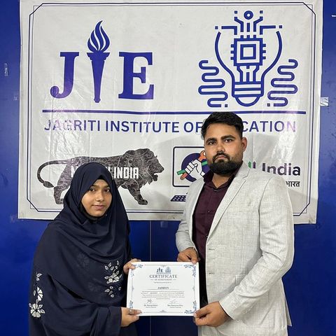 Jafreen – 1st position in Photoshop