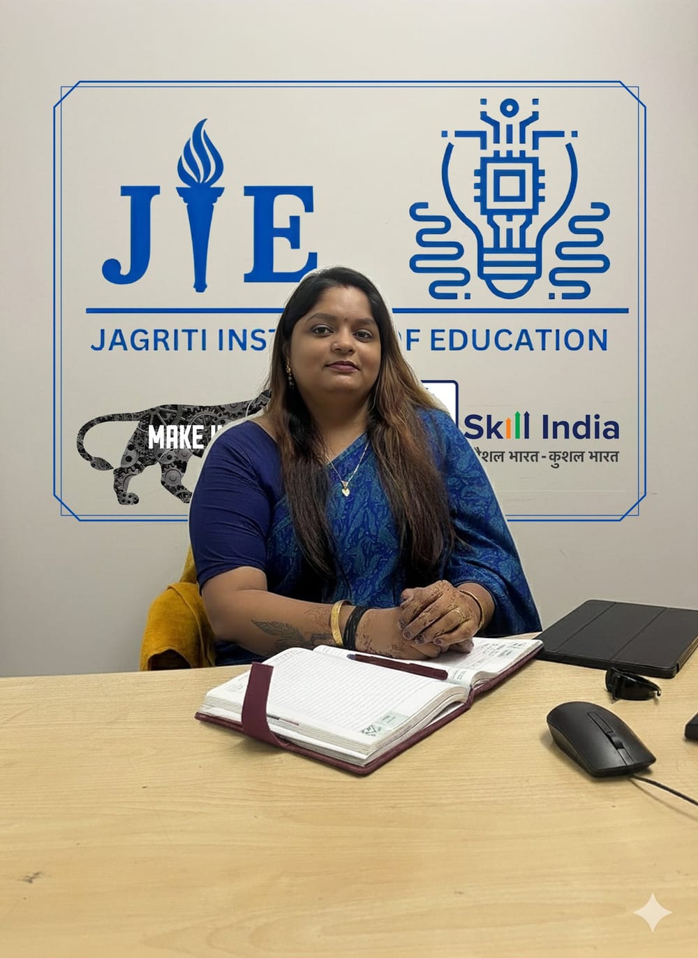 Purnima Ma’am, Chairman of Jagriti Institute of Education